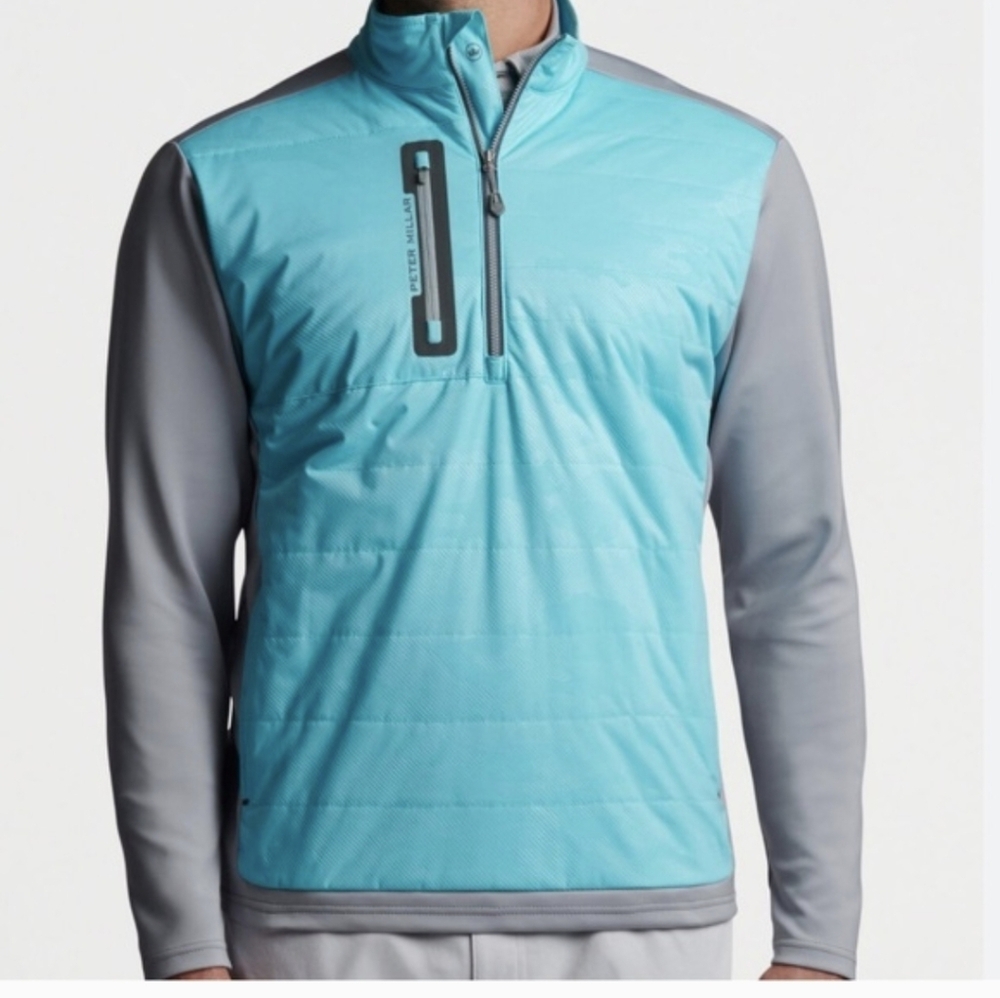 Peter Millar Weld Elite Hybrid Quarter Zip Jacket SZ.XL